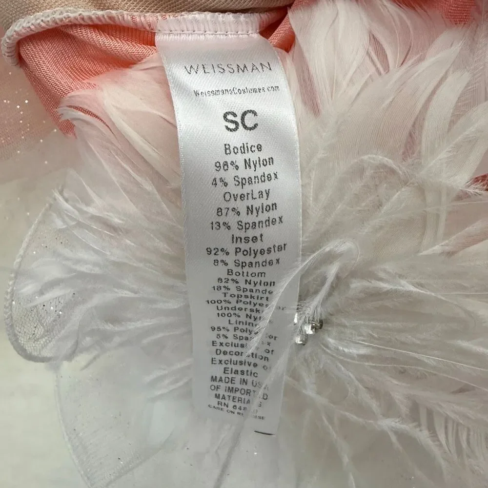 Weissman Lace Sequin Lace Glitter Tulle Dress Style 9804 - US Size SC (Child Sma